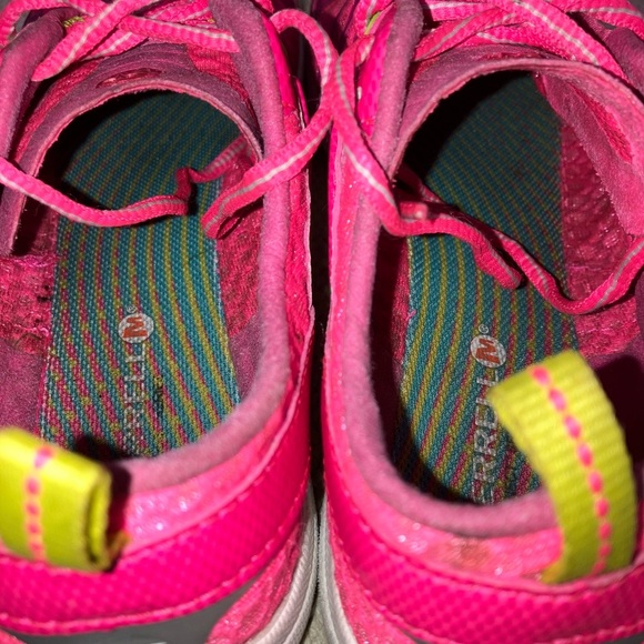 Merrell Women's 7 1/2 Pink running / sneakers / Athletic Shoes - Picture 3 of 16